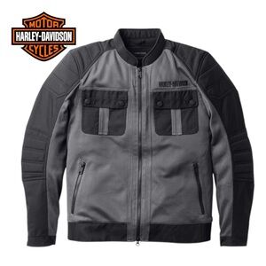 Harley-Davidson NWT‎ Women’s Zephyr Mesh Granite Grey Jacket - Size XL